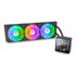 Thermaltake TH360 V3 Ultra ARGB Processore Raffreddatore di liquidi tutto in uno 12 cm Nero 1 pz