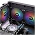 Thermaltake TT CT140 ARGB Sync PC Case per computer Ventilatore Nero 2 pz