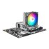 Thermaltake UX400 ARGB Sync Raffreddatore d'aria 12 cm Nero 1 pz
