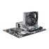 Thermaltake UX400 Raffreddatore d'aria 12 cm Nero, Argento 1 pz
