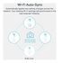 TP-Link TL-WPA7517 KIT Adattatore di rete PowerLine 1000 Mbit/s LAN Wi-Fi Bianco