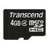 Transcend 4GB MicroSDHC
