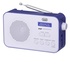 TREVI DAB 7F92 R Portatile Digitale Blu, Bianco