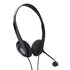 Trust 24659 cuffia e auricolare Cablato A Padiglione Musica e Chiamate Nero