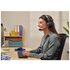 Trust Ayda Auricolare Con cavo e senza cavo A Padiglione Musica e Chiamate USB tipo-C Bluetooth Nero