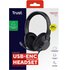Trust Ayda Max Auricolare Cablato A Padiglione Musica e Chiamate USB Type-C / USB Type-A Nero