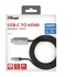 Trust Calyx USB-C HDMI Nero, Metallico