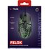Trust GXT 113 Felox mouse Gaming Mano destra USB tipo A Ottico 6400 DPI