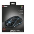 Trust GXT 133 Locx USB Ottico 4000 DPI Mano destra