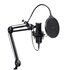 Trust GXT 270 Emita II+ Nero Microfono per podcast