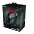 Trust GXT 323 Carus Cuffia 3.5 mm Nero, Rosso