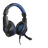 Trust GXT 404B Rana Cuffia Cavo Con Microfono Nero, Blu