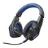 Trust GXT 404B Rana Cuffia Cavo Con Microfono Nero, Blu