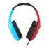Trust GXT 416S Zirox Auricolare Cablato A Padiglione Gaming Nero, Ciano, Rosso