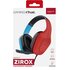 Trust GXT 416S Zirox Auricolare Cablato A Padiglione Gaming Nero, Ciano, Rosso