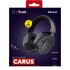 Trust GXT 493 Carus Auricolare Con cavo e senza cavo A Padiglione, Casco Gaming USB Type-C / USB Type-A Bluetooth Nero