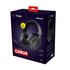 Trust GXT 493 Carus Auricolare Con cavo e senza cavo A Padiglione, Casco Gaming USB Type-C / USB Type-A Bluetooth Nero