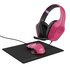 Trust GXT 790 Auricolare Cablato A Padiglione Giocare Nero, Rosa