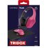 Trust GXT 790 Auricolare Cablato A Padiglione Giocare Nero, Rosa