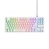 Trust GXT 794W tastiera Mouse incluso USB QWERTY Italiano Bianco