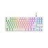 Trust GXT 833W Thado tastiera Gaming USB Olandese Bianco