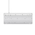 Trust GXT 833W Thado tastiera Gaming USB Olandese Bianco