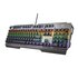 Trust GXT 877 Scarr tastiera Gaming USB Italiano Nero, Metallico