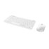 Trust Lyra tastiera Mouse incluso RF senza fili + Bluetooth QWERTY Italiano Bianco