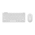 Trust Lyra tastiera Mouse incluso RF senza fili + Bluetooth QWERTY Italiano Bianco