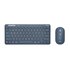 Trust Lyra tastiera Mouse incluso RF senza fili + Bluetooth QWERTY Italiano Blu