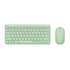 Trust Lyra tastiera Mouse incluso RF senza fili + Bluetooth QWERTY Italiano Verde