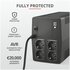 Trust Paxxon 1 kVA 600 W 4 presa(e) AC
