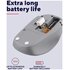 Trust Yvi+ Silent Wireless Mouse White Bianco