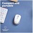 Trust Yvi+ Silent Wireless Mouse White Bianco