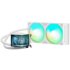 TRYX PANORAMA ARGB 280 a liquido con display AMOLED 3D - 280mm Bianco