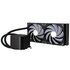TRYX PANORAMA ARGB 280 a liquido con display AMOLED 3D - 280mm Nero