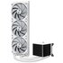 TRYX PANORAMA 360 AiO raffreddamento ad acqua, display 3D AMOLED - 360 mm, bianco