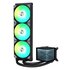 TRYX PANORAMA 360 ARGB AiO Water Cooling, 3D AMOLED Display - 360mm, black