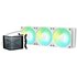 TRYX PANORAMA SE ARGB 360 Sistema di raffreddamento ad acqua completo, display 3D AMOLED - 360 mm, bianco