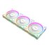 TRYX Ventola Prime MR120 ARGB, PWM, Aura Sync - 120 mm, bianca, confezione tripla