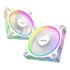 TRYX Ventola Prime MR120 ARGB, PWM, inversa - 120 mm, bianca, confezione da 3