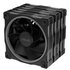 TRYX Ventola Prime MR120 ARGB, PWM, inversa - 120 mm, nera, confezione da 3