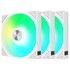TRYX Ventola ROTA SL ARGB - Confezione da 3, 120 mm, bianca