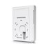 Ubiquiti U7 Pro Wall 5700 Mbit/s Bianco Supporto Power over Ethernet (PoE)