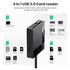 Ugreen 30333 lettore di schede USB Nero