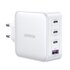 Ugreen Caricatore USB 100W GaN Nexode, 3x Type-C, 1xUSB3 White