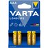 Varta 1x4 Longlife Extra AAA Micro