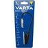 Varta Book Light (incl. 2x CR2032 Celle a bottone, con impugnatura a clip e collo flessibile) argento/nero, luce a clip