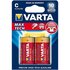 Varta MAX TECH 2x Alkaline C Batteria monouso Alcalino