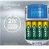 Varta Power LCD Charger 12V USB 4 batterie